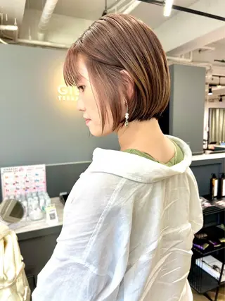 ショート 岸本 理希のヘアスタイル