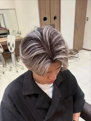 カラー メンズ 寺内 紳悟のヘアスタイル