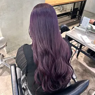 ロング カラー ✨うる艶/ブリーチ✨ 𝓡𝒖𝓷𝐚💋のヘアスタイル