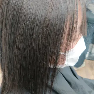 セミロング 😺Takako😺 髪質改善&縮毛矯正のヘアスタイル