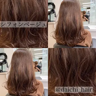 ミディアム カラー ヘアアレンジ Alea by  little横浜所属・💞あざと可愛い💞 児玉大地のヘアスタイル