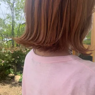 ミディアム 山本 知佳のヘアスタイル