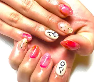 ネイル マルサンカクシカク所属・○△□ 守口市のネイルデザイン