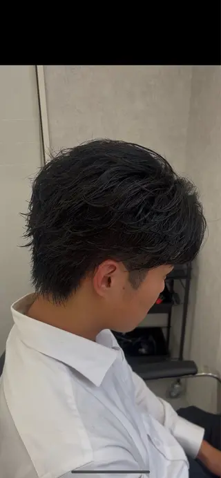 パーマ ヘアアレンジ メンズ 齊藤 大地のヘアスタイル