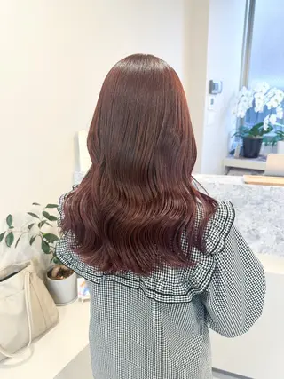 ロング カラー 🌼透明感艶カラー オリーブ🌼河村咲のヘアスタイル