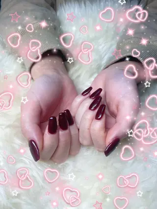 ロング 💜MIYA nail川崎店のネイルデザイン