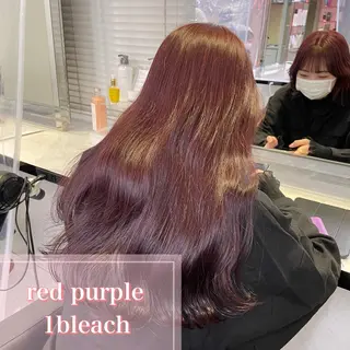 ロング カラー ヘアアレンジ ピンク・ベージュ🩰 カラー🫧とらのヘアスタイル