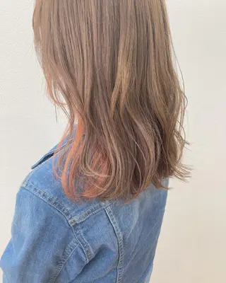 ミディアム カラー 店長 ✂️ムラカミ キラリのヘアスタイル