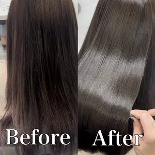 セミロング カラー ACTION心斎橋店 Lisaのヘアスタイル