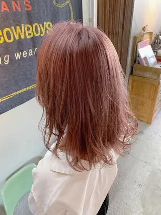 セミロング カラー 代表 中島貴志のヘアスタイル