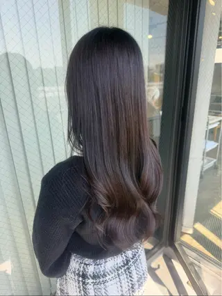 ロング 🫧ブリーチモデル/ 透明感カラー /みきのヘアスタイル
