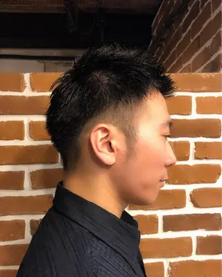 メンズ ✨色持ちの良い艶 カラー✨蟹江真世のヘアスタイル