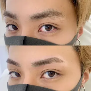 メンズ アイブロウ NERU  lash&brow所属・鈴木 音瑠のマツエク・マツパデザイン
