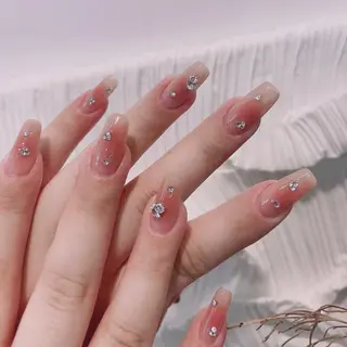 ネイル 💎CC・NaNa 韓国風ネイル🌙Cのネイルデザイン