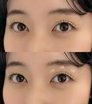 マツエク・マツパ sora🫧 バインドロック💗のマツエク・マツパデザイン