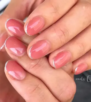 ネイル 大人可愛いネイル🎗 Hinaのネイルデザイン