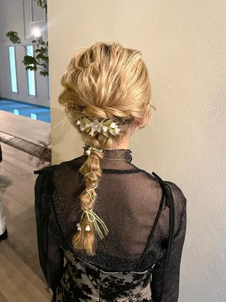 ロング ヘアアレンジ 髪質改善🌱 高橋みなみのヘアスタイル