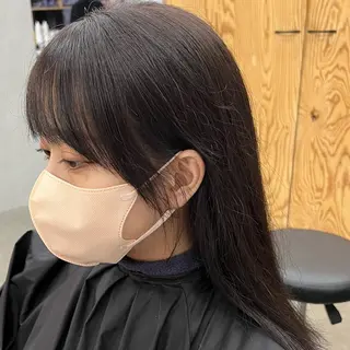 🌱小顔魅せカット 透明感カラー/泉綺のヘアスタイル