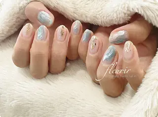 ネイル フルリール 【プライベートサロンのネイルデザイン