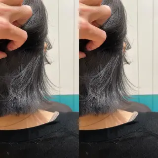 ミディアム カラー Snaly カラー特化ページのヘアスタイル