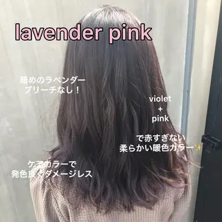 ロング カラー 赤み消し韓国ヘア レイヤー縮毛🤍渡邉のヘアスタイル