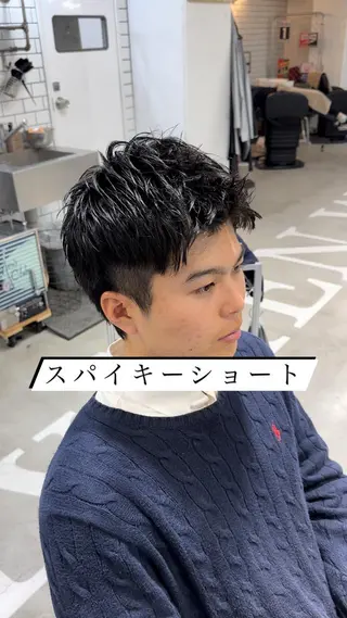 ショート メンズ fifth天神大名所属・天神メンズヘア ➳つばさのヘアスタイル