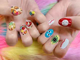 ネイル Nail Atelier IamI所属・アイアムアイ 大村磨衣のネイルデザイン