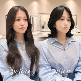 ミディアム Sayu🤍ktwo -nagoyaのヘアスタイル