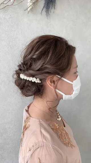 ヘアアレンジ hair room HARU所属・伊藤 栄子のヘアスタイル