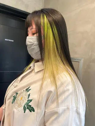 ロング カラー デザイン/アレンジ ❤︎イシイレイのヘアスタイル