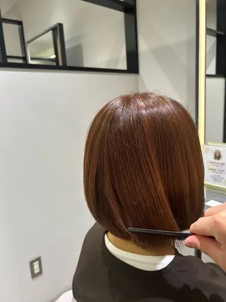 ミディアム 平日カットモデル 高岡/山崎開世のヘアスタイル