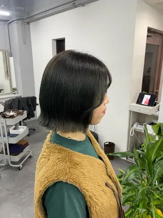 ミディアム soyon心斎橋所属・♡透明感/艶カラー/ M a I ♡のヘアスタイル