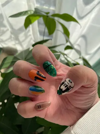 ネイル 🎠きしもと あずさ⛱のネイルデザイン