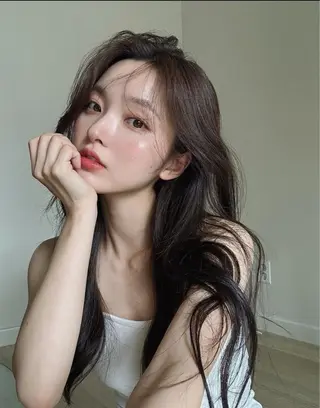 ロング パーマ 韓国風パーマ/ヘア セット/店長みづきのヘアスタイル