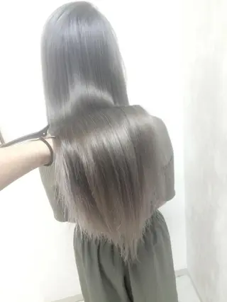 セミロング ロング カラー LAS 代表 ナガカワ コウヘイのヘアスタイル