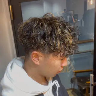 パーマ メンズ メンズ特化/ショート /ツイスパ/結希のヘアスタイル