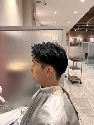 ショート メンズ 黒川 真裕のヘアスタイル
