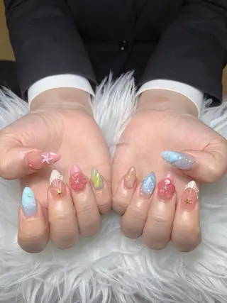 ネイル Ryunail所属・Ryu Nail NekoChanのネイルデザイン