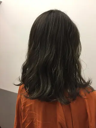 ミディアム カラー 💘透明感カラー💘 沖本 将宏のヘアスタイル