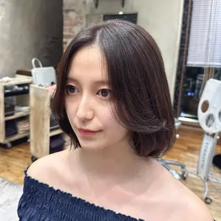 新宿/レイヤー 顔周りカット溝手優太のヘアスタイル