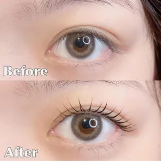 ロング パーマ マツエク・マツパ アイブロウ GO TODAY SHAiRE SALON 新宿Ciel店所属・似合わせまつ毛🫧 さくら🌸のマツエク・マツパデザイン