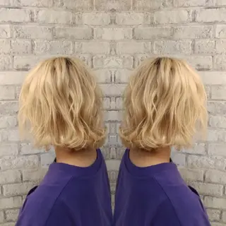 ミディアム カラー 大谷 真祈/似合わせ /ハイライト玄人のヘアスタイル