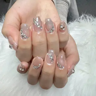 ネイル 🎀nana🫧 ワンホンネイル🎀のネイルデザイン