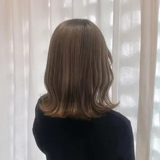 ミディアム カラー carelly 成増店所属・ツカハラ　リリカ 👒柔らかカラー👒のヘアスタイル