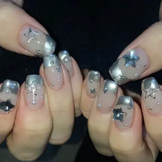 ネイル kana/モード ・グランジ໒꒱のネイルデザイン