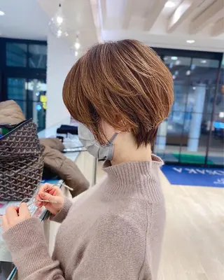 ショート OrchiD.byhair所属・六丁の目/伊藤 /大人可愛いショートのヘアスタイル