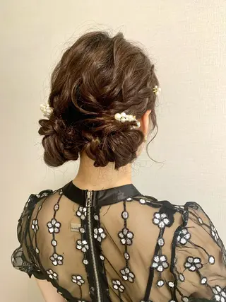 ヘアアレンジ Kikuchi Eriのヘアスタイル
