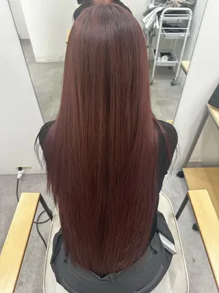 ロング 野水 実栞のヘアスタイル