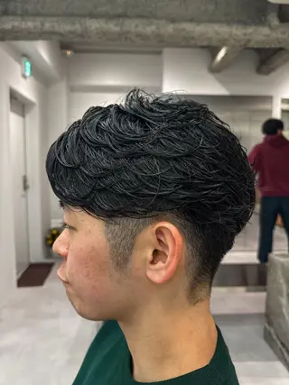 パーマ メンズ メンズ特化ニュアンス パーマ RYOのヘアスタイル