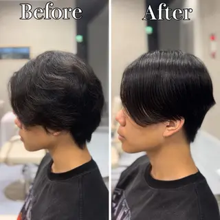 ミディアム パーマ メンズ 🔮メンズ縮毛矯正 メンズパーマ💎竹永のヘアスタイル